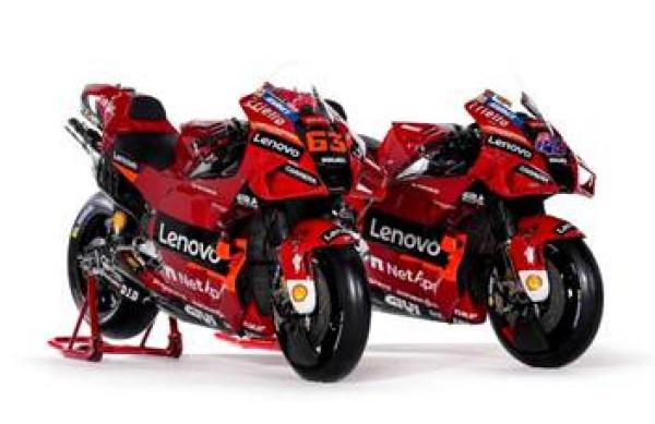 ดูคาติ จับมือ เลอโนโว สู่การเป็นผู้นำด้านนวัตกรรมภายในงาน MotoGP