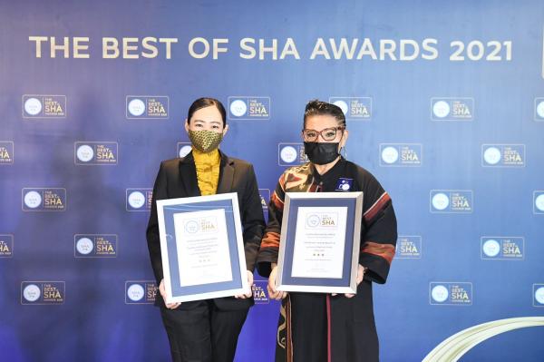  โอเอซิสสปา  คว้า 2 รางวัล  The Best of SHA Awards 2021 สุดยอดสถานประกอบการมาตรฐาน SHA