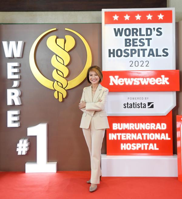 บำรุงราษฎร์ ปลื้มผลสำรวจ Newsweek ติดอันดับ 1 โรงพยาบาลที่ดีที่สุดในไทย 2 ปีซ้อน และติดอันดับ Top 150 โรงพยาบาลที่ดีที่สุดในโลก ปี 2565 พร้อมย้ำศักยภาพการแพทย์ไทยไม่แพ้ชาติใดในโลก