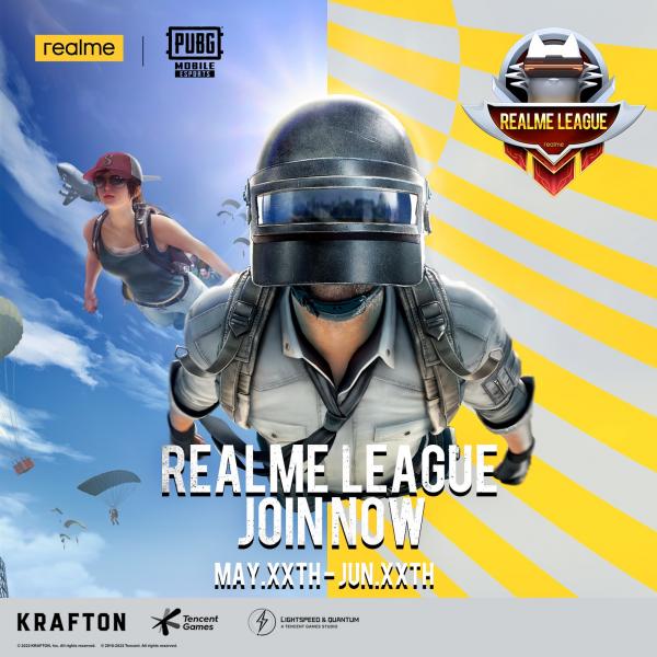 realme เปิดรับสมัครการแข่งขันเกมออนไลน์สุดยิ่งใหญ่ REALME LEAGUE: realme X PUBG MOBILE Amateur SEA Tournament เฟ้นหา 6 ทีมสุดท้าย แข่งขันในระดับ SEA