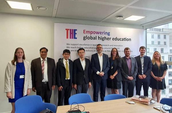 กระทวง อว. ประชุมหารือด้านกลยุทธ์ระหว่างสถาบันอุดมศึกษาของไทยและสหราชอาณาจักร มุ่งหวังความก้าวหน้าระบบการเรียน การวิจัย ระบบบริหารมหาวิทยาลัยพร้อมพัฒนาบุคลากรไทย