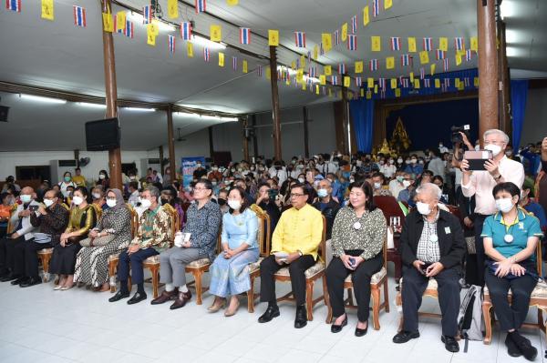 ชุ่มฉ่ำ “อมตะสยาม”! อว. โชว์อัตลักษณ์ท้องถิ่นผ่านเสียงดนตรี ที่วัดใหญ่สุวรรณาราม จ.เพชรบุรี