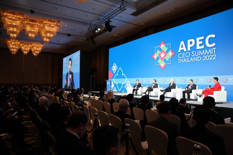 บทแถลงการณ์ต่อคณะสื่อมวลชนจากคณะทำงาน APEC CEO Summit 2022: