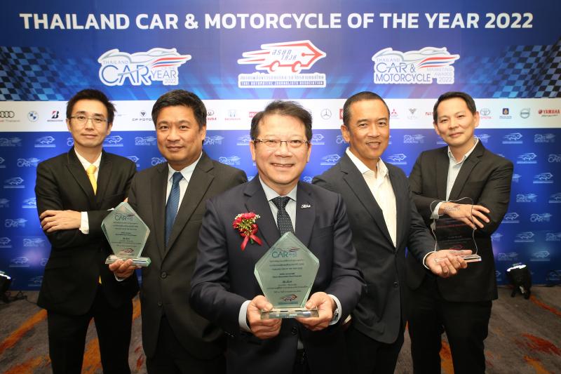 ฟอร์ดคว้า 3 รางวัลจากงาน Thailand Car of the Year 2022