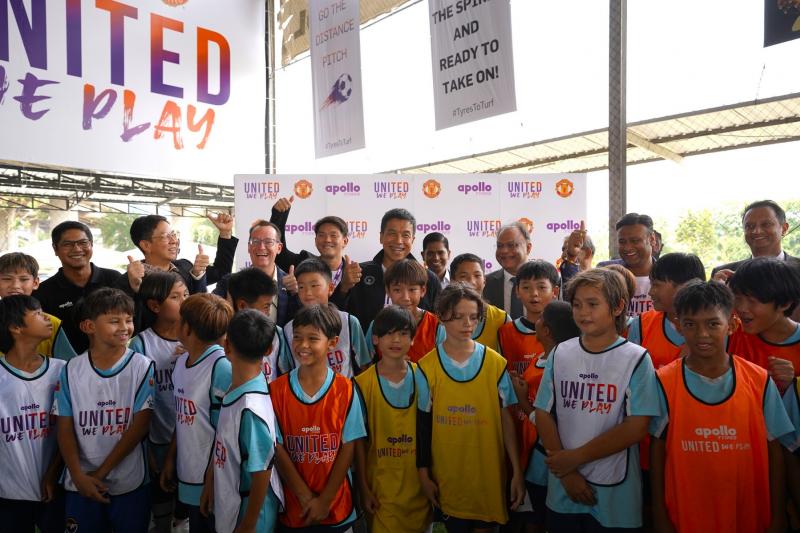 อพอลโล ไทร์ส ประเทศไทย เปิดโครงการ United We Play เฟ้นหาเยาวชนฝีเท้าเจ๋ง เข้าคอร์สนักเตะกับโค้ชแมนฯ ยูไนเต็ดและนักเตะระดับตำนาน ณ ประเทศอังกฤษ