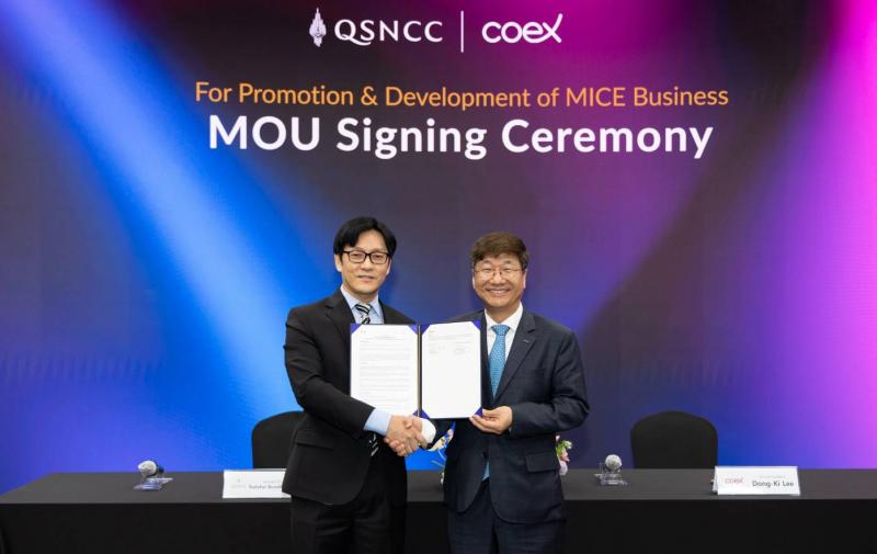 “ศูนย์ฯ สิริกิติ์” จับมือ “โคเอ็กซ์ ศูนย์ประชุมฯ เกาหลีใต้” ผนึกกำลังยกระดับและขับเคลื่อนธุรกิจอีเวนต์ ระหว่างประเทศ 