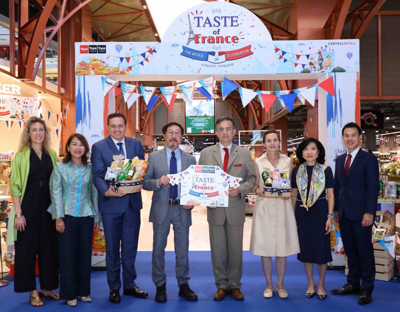 ท็อปส์ จัดงาน “Taste of France” ร่วมเฉลิมฉลองสัปดาห์แห่งวันชาติฝรั่งเศส ชวนสัมผัสสุนทรียรสจากวัตถุดิบพรีเมียมจากฝรั่งเศส พร้อมอร่อยกับเมนูต้นตำหรับสไตล์ปารีเซียง 