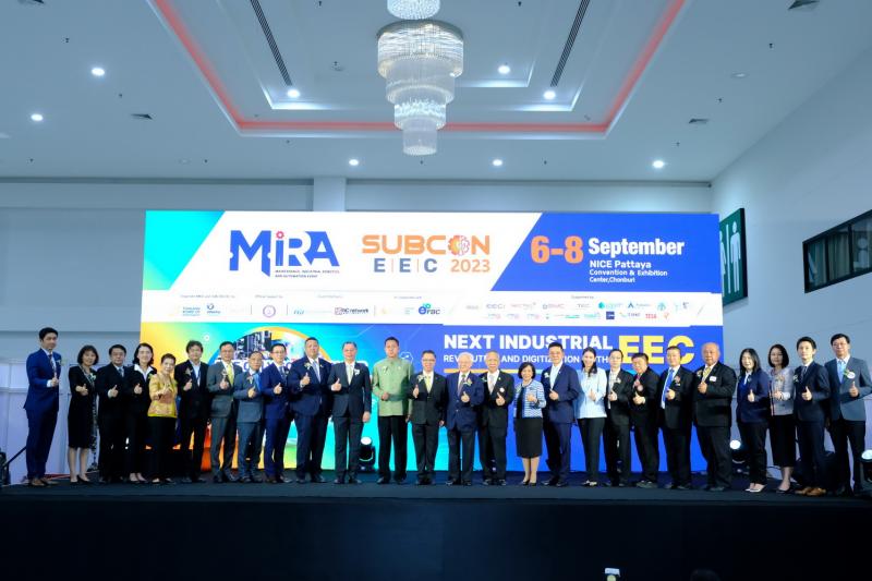 บีโอไอ ผนึกความร่วมมือ อินฟอร์มา มาร์เก็ตส์ (ประเทศไทย) และซับคอน จัดงาน MIRA และ SUBCON EEC 2023เปิดเวทีจับคู่ธุรกิจ พบผู้ซื้อรายใหญ่ เสริมแกร่งผู้ประกอบการในพื้นที่ EEC 