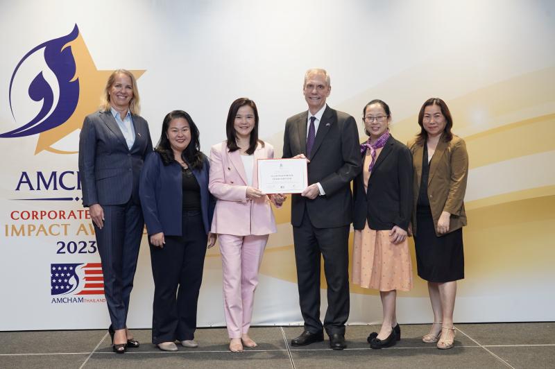 GSK รับรางวัล AMCHAM Corporate Social Impact Award 2023 ต่อเนื่องสู่ปีที่ 14