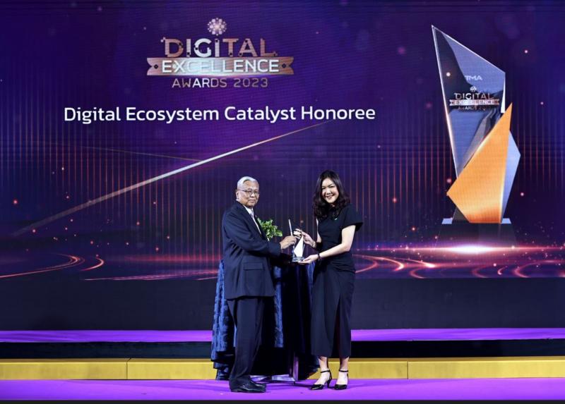 “วีออมนิ” คว้ารางวัล Thailand Digital Excellence Awards 2023  ในสาขา “Digital Ecosystem Catalyst” ตอกย้ำความเป็นผู้นำในฐานะองค์กรดิจิทัลที่ขับเคลื่อนการเปลี่ยนแปลงท่ามกลาง การเปลี่ยนแปลงของเทคโนโลยีดิจิทัล (Digital Transformation)