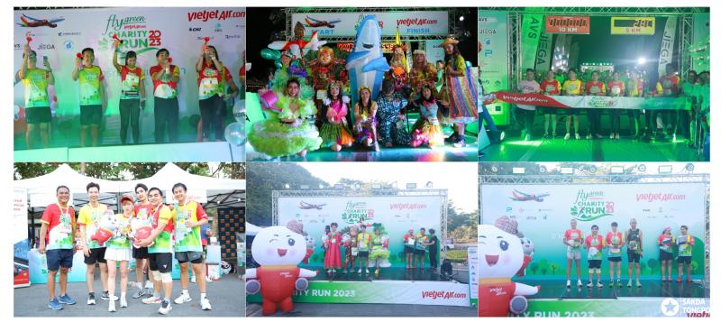 นักวิ่งรักษ์โลกกว่า 1500 คน ร่วมงานวิ่งการกุศล ‘Fly Green Charity Run’ จัดโดยไทยเวียตเจ็ท