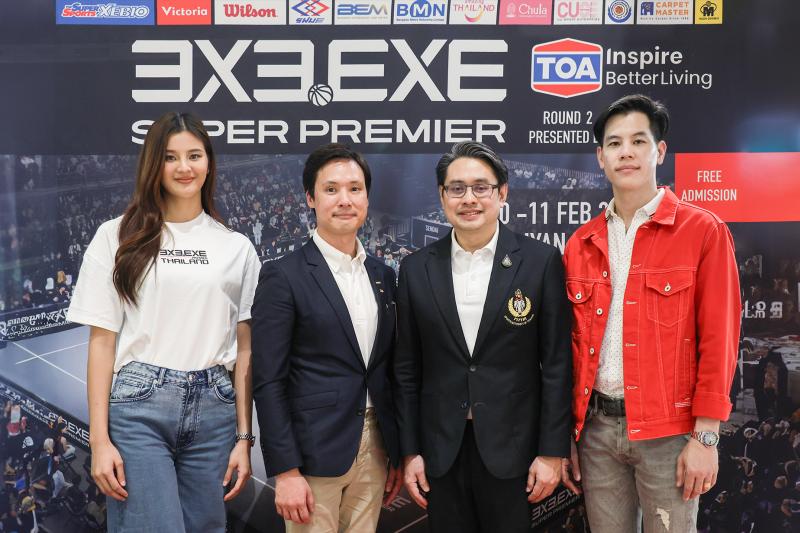 กกท. ร่วมภาคเอกชนเปิดการแข่งขันบาสเกตบอลสามคนรายการใหญ่ระดับโลก 3x3.EXE Super Premier Round.2 Bangkok Presented by TOA