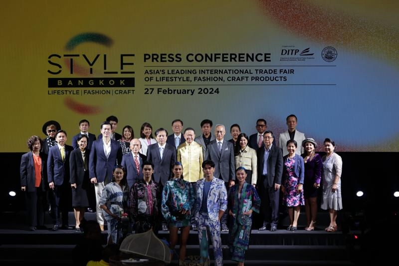 DITP ผนึกกำลังสภาหอการค้าฯ หนุนซอฟต์พาวเวอร์ไทย แสดงพลัง SMEs โชว์สินค้า ESG ใน STYLE Bangkok 2024