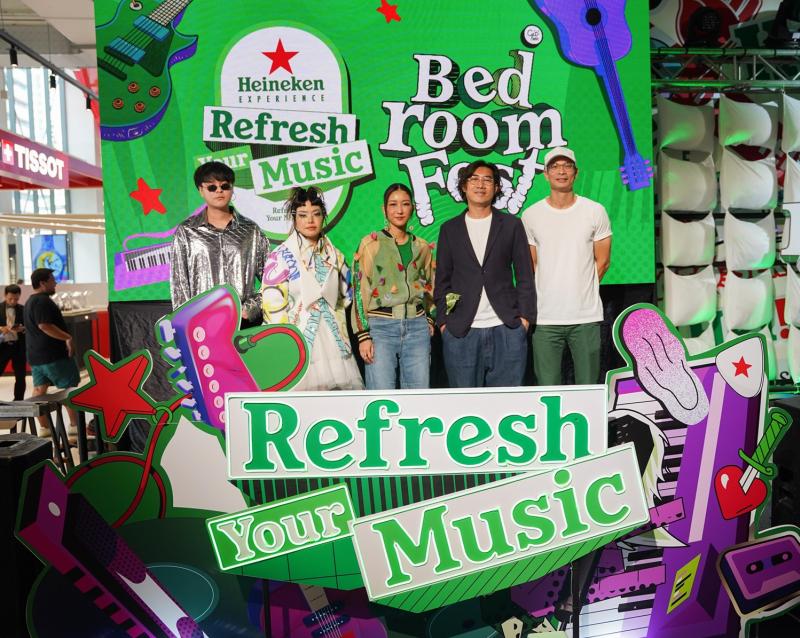 Heineken Experience x Cat Radio ประกาศผลผู้ชนะ 6 วงหน้าใหม่ ร่วมไลน์อัพเวทีงาน “HEINEKEN EXPERIENCE REFRESH YOUR MUSIC presents BEDROOM FEST” 