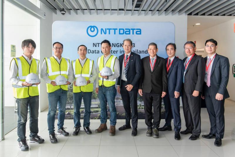 อมตะ ร่วมแสดงความยินดีกับบริษัท เอ็นทีที โกลบอล ดาต้า เซ็นเตอร์ส (ประเทศไทย) จำกัด บริษัทผู้นำด้านการให้บริการศูนย์ข้อมูลของญี่ปุ่น ในพิธีเปิดการก่อสร้างอาคารดาต้าเซ็นเตอร์แห่งที่ 3 ในไทย : NTT Bangkok 3 Data Center (BKK3)