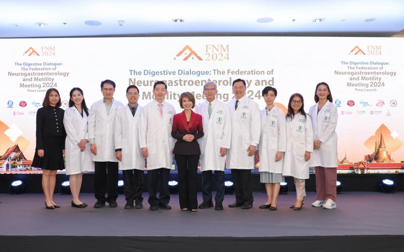 ประเทศไทย เตรียมเป็นเจ้าภาพงานประชุม FNM 2024 เวทีรวมนักวิจัยและแพทย์ระดับโลก แลกเปลี่ยนองค์ความรู้และมุ่งพัฒนานวัตกรรมรักษาโรคระบบทางเดินอาหาร