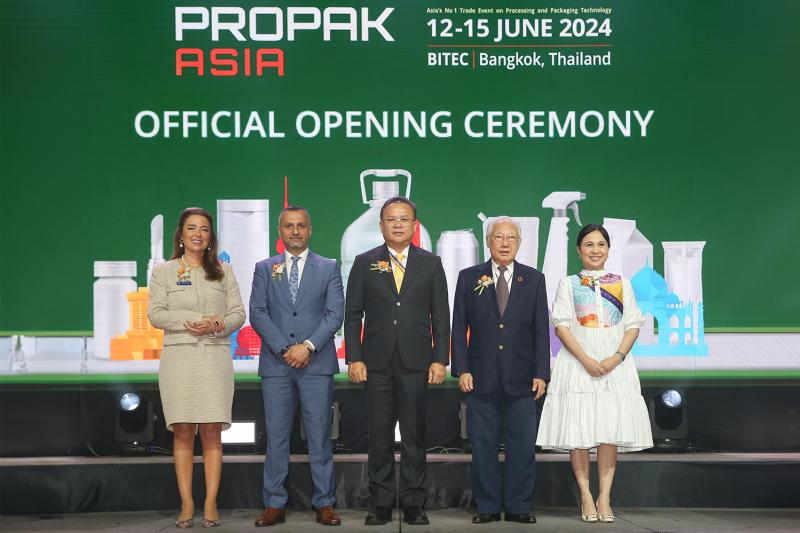  กระทรวงอุตสาหกรรม ร่วมองค์กรระหว่างประเทศ และ อินฟอร์มา มาร์เก็ตส์  เปิดงาน ProPak Asia 2024 งานแสดงเทคโนโลยีด้านกระบวนการผลิต การแปรรูปและบรรจุภัณฑ์ที่ใหญ่ที่สุดของเอเชีย