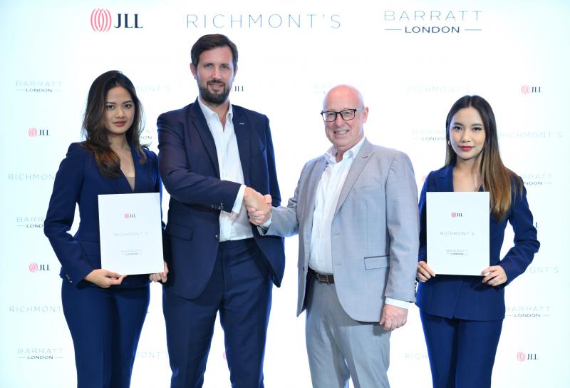  JLL International Residential และ Richmont’s เซ็นสัญญาความร่วมมือ เปิดโอกาสให้นักลงทุนชาวไทยได้เป็นเจ้าของอสังหาฯ ในอังกฤษ