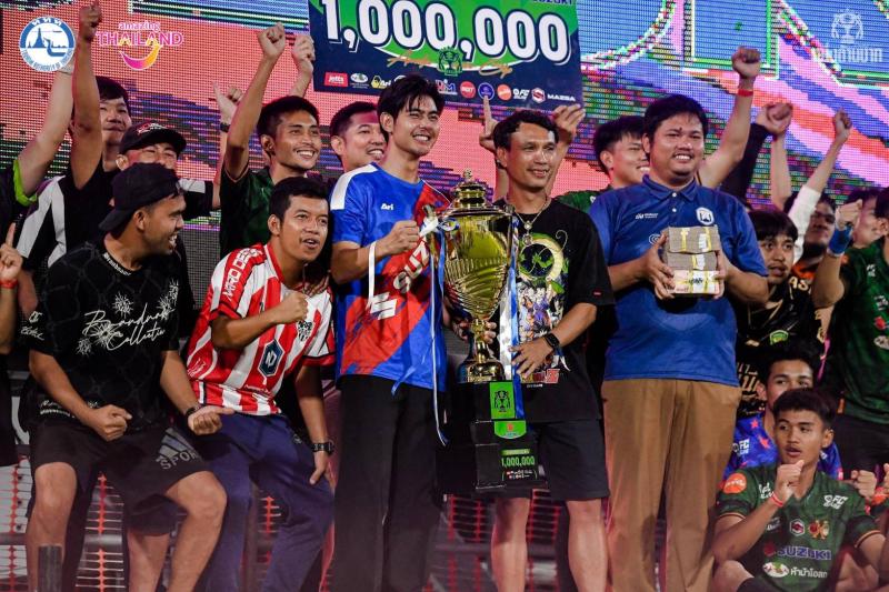 ปิดฉากอย่างสวยงาม การแข่งขันรายการ Suzuki Amateur super cup by 2s sport ฟุตบอลการกุศลช่วยผู้ประสบภัยน้ำท่วม