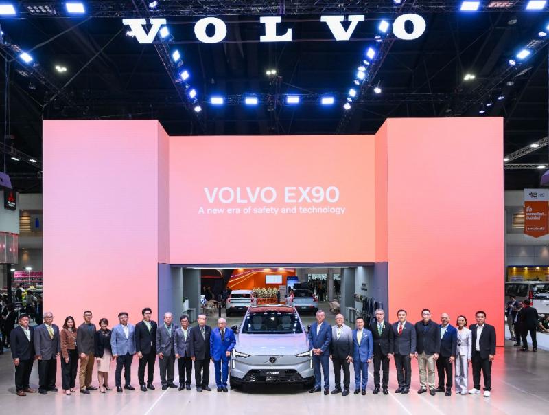 วอลโว่ คาร์ ประเทศไทย เผยปฐมบทใหม่แห่งนวัตกรรมยานยนต์จากวอลโว่  Volvo EX90 รถไฟฟ้าเต็มรูปแบบรุ่นใหม่ เปิดตัวเป็นที่แรกในเอเชียตะวันออกเฉียงใต้  