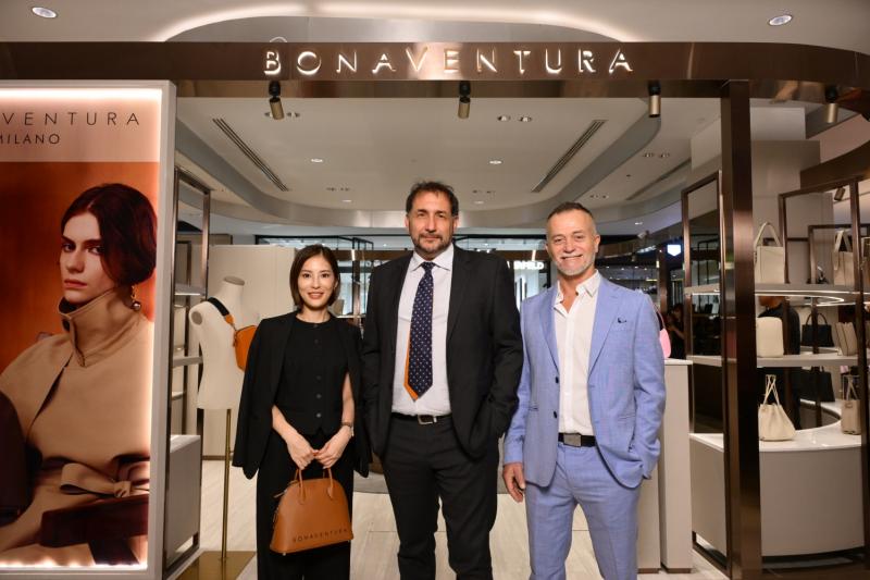 BONAVENTURA แบรนด์เครื่องหนังเรียบหรูจากอิตาลี  เปิด Pop-Up Store แห่งแรกในประเทศไทย  ปักหมุดใจกลางเมือง ที่เซ็นทรัลเวิลด์