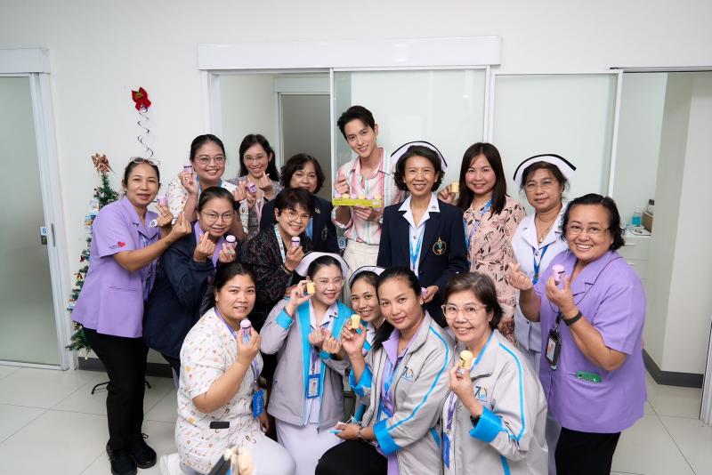 พาสเทล จับมือ เจมส์ จิรายุ แจกรอยยิ้มสดใสพร้อมลมหายใจสดชื่น ณ สถาบันสุขภาพเด็กแห่งชาติมหาราชินี