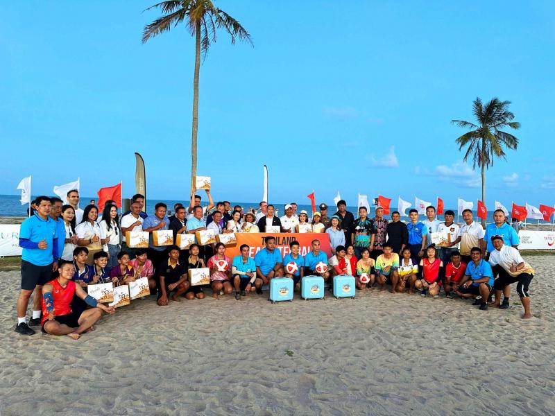การแข่งขัน Thailand Beach Teqball Open 2025 ปักหมุดอำเภอสิชล ขึ้นแท่นจุดท่องเที่ยวริมทะเลแห่งใหม่ของประเทศไทย การแข่งขัน Thailand Beach Teqball Open 2025 ปักหมุดอำเภอสิชล ขึ้นแท่นจุดท่องเที่ยวริมทะเลแห่งใหม่ของประเทศไทย