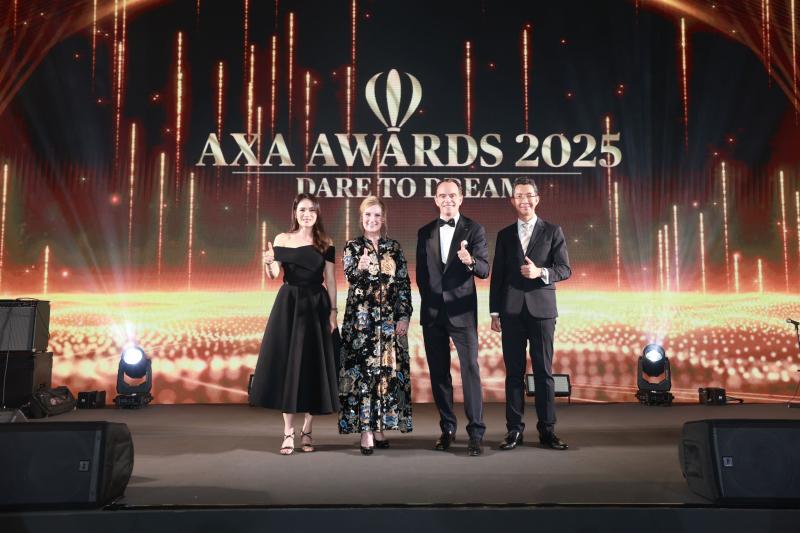 แอกซ่าประกันภัย เชิดชูความสำเร็จของตัวแทนและนายหน้าประกันภัย ในงาน AXA Awards 2025 ภายใต้วิสัยทัศน์ ‘Dare to Dream’ แอกซ่าประกันภัย เชิดชูความสำเร็จของตัวแทนและนายหน้าประกันภัย ในงาน AXA Awards 2025 ภายใต้วิสัยทัศน์ ‘Dare to Dream’