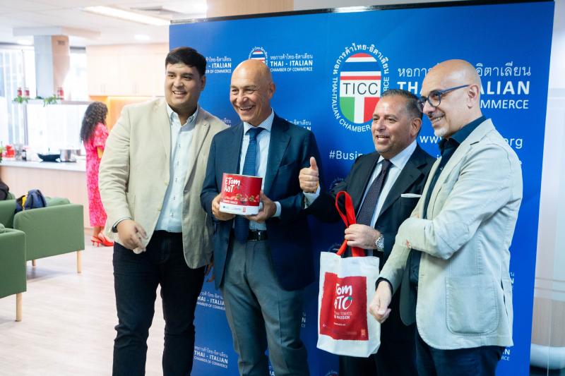 หอการค้าไทย-อิตาเลียน (TICC) จัดงานเปิดตัว “European Tomato A Red Passion” อย่างเป็นทางการในกรุงเทพฯ หอการค้าไทย-อิตาเลียน (TICC) จัดงานเปิดตัว “European Tomato A Red Passion” อย่างเป็นทางการในกรุงเทพฯ