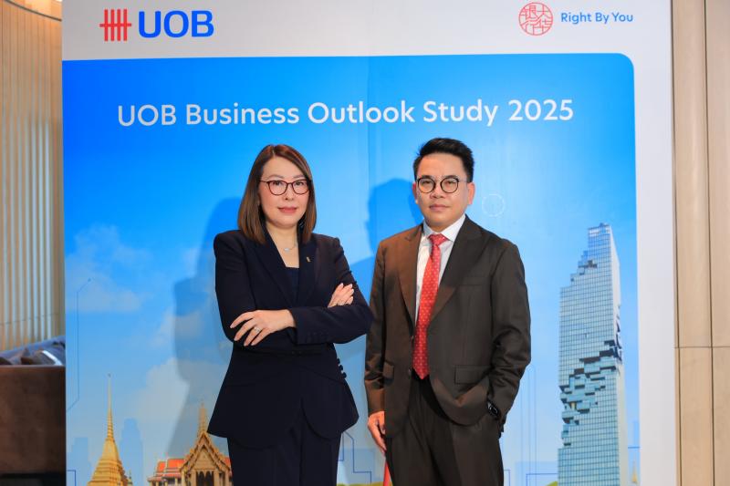 ผลสำรวจ UOB Business Outlook Study 2025 เผยภาคธุรกิจไทยมุ่งขยายโอกาส ในภูมิภาค รับมือผลกระทบจากภาษีนำเข้าสหรัฐฯ ผลสำรวจ UOB Business Outlook Study 2025 เผยภาคธุรกิจไทยมุ่งขยายโอกาส ในภูมิภาค รับมือผลกระทบจากภาษีนำเข้าสหรัฐฯ