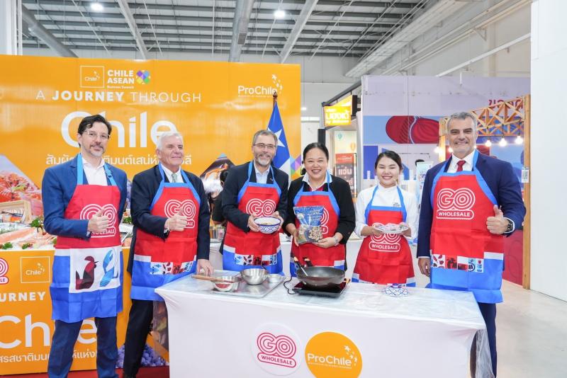 โก โฮลเซลล์ ชวนสัมผัสรสชาติแห่งชิลี กับงาน “A Journey Through Chile” พบวัตถุดิบอาหาร สินค้าคุณภาพระดับโลกที่โดนใจผู้ประกอบการไทย โก โฮลเซลล์ ชวนสัมผัสรสชาติแห่งชิลี กับงาน “A Journey Through Chile” พบวัตถุดิบอาหาร สินค้าคุณภาพระดับโลกที่โดนใจผู้ประกอบการไทย
