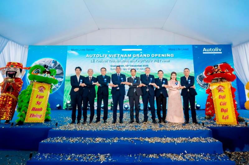 อมตะ ซิตี้ ฮาลอง ร่วมยินดี “Autoliv Vietnam” เปิดโรงงานใหม่ เสริมศักยภาพฐานการผลิตในเวียดนาม