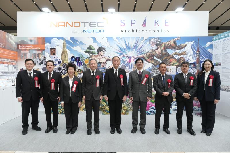 นาโนเทค สวทช. จับมือสไปก์ อาร์ชิ เทคโทนิคส์ และพันธมิตรญี่ปุ่น  ร่วมเปิดนิทรรศการ ‘Microspike Technology Pavilion’ ในงาน nano tech 2026