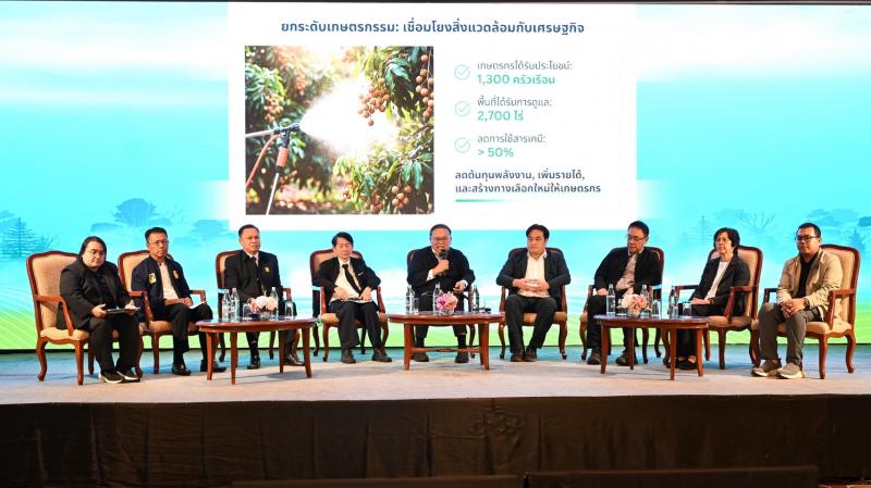 วช. จัดเสวนาเสนอผลการดำเนินงานแผนงานวิจัยมุ่งเป้า “มุ่งเป้าอนาคตประเทศไทย เพื่ออากาศสะอาด น้ำมั่นคง” นำความสำเร็จของ ววน. ในการขับเคลื่อนจ.เชียงใหม่–จ.ลำพูน 