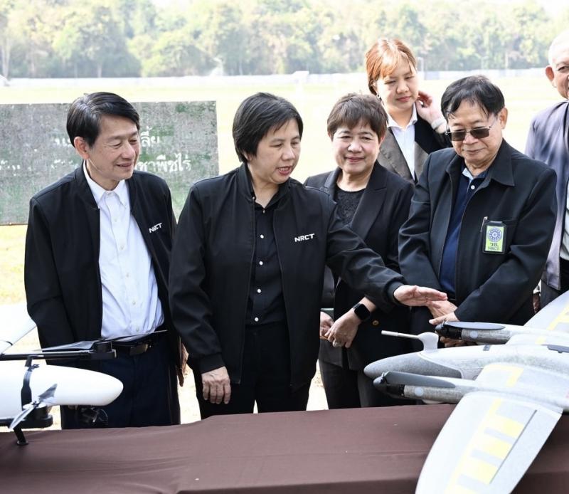 วช. ลงพื้นที่ติดตามการดำเนินงานภายใต้แผนงาน “น้ำมั่นคง ไม่ท่วม ไม่แล้ง” จังหวัดเชียงใหม่ หนุนระบบเตือนภัยและเทคโนโลยี UAV เสริมบริหารจัดการน้ำเชิงรุก