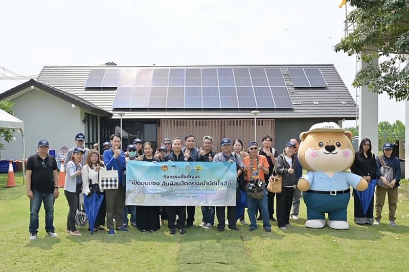 อจน. พลิกโฉมงานวิศวกรรมสู่พื้นที่แห่งความสุข! ชู “นนทบุรีโมเดล”  ต้นแบบบำบัดน้ำเสียยุคใหม่ สนามบอล-อควาเรียมใต้ดิน ในไทย