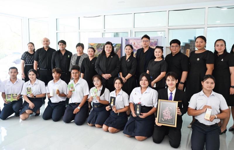 วช. ตรวจเยี่ยมการต่อยอดและสร้างมูลค่าสิ่งประดิษฐ์และนวัตกรรมทีมอาชีวศึกษา ที่ได้รับรางวัลระดับประเทศและนานาชาติจากการสนับสนุนโดย วช. ณ วิทยาลัยอาชีวศึกษาภูเก็ต