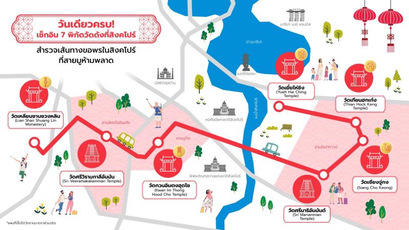 วันเดียวครบ! เช็กอิน 7 พิกัดวัดดังที่สิงคโปร์ สำรวจเส้นทางขอพรในสิงคโปร์ที่สายมูห้ามพลาด   