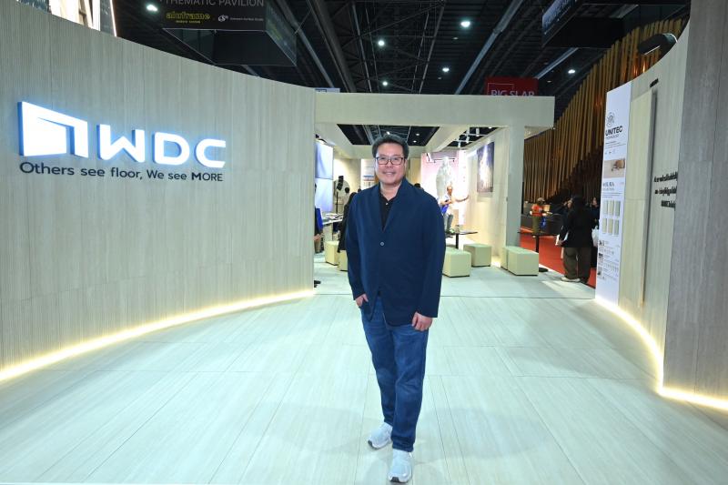 WDC ชี้ตลาดกระเบื้องยังโต รับแรงหนุนรีโนเวตบ้านเดิม  พร้อมเปิดเทรนด์นวัตกรรมกระเบื้องสำหรับที่อยู่อาศัยยุคใหม่