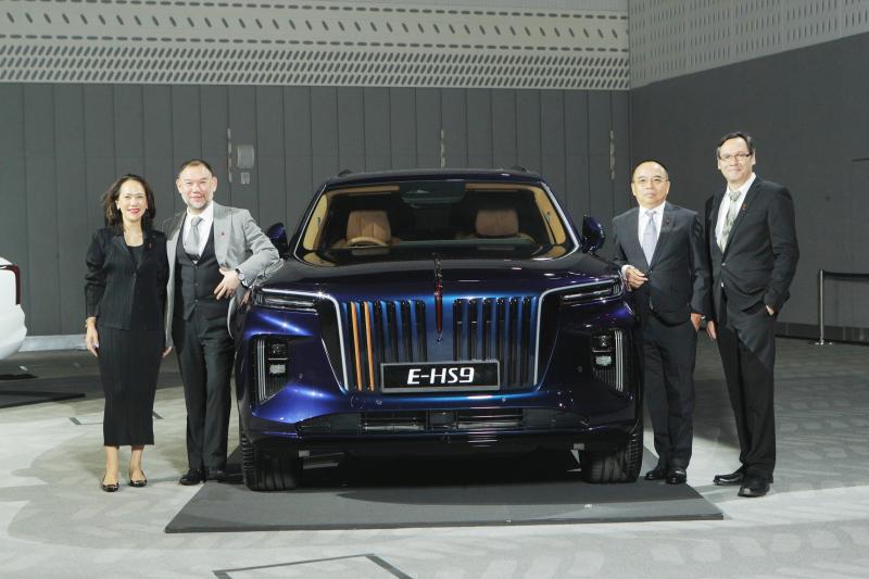 ”เมโทร กรุ๊ป” รุกตลาดรถไฟฟ้าระดับพรีเมียม  เปิดตัว ”HONGQI E-HS9” ครั้งแรกในประเทศไทย