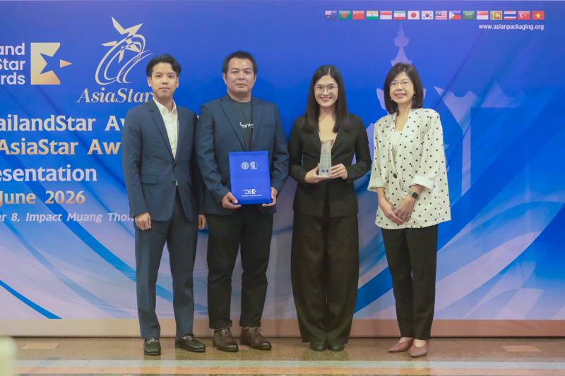 JORAKAY EASY คว้ารางวัลนวัตกรรมบรรจุภัณฑ์จากเวทีใหญ่ Thailand Star Packaging Awards 2026 ชูแนวคิดอัปไซเคิลขยะพัสดุเมืองไทย มอบชีวิตใหม่ให้กล่องบรรจุภัณฑ์ผ่านดีไซน์รักษ์โลก 