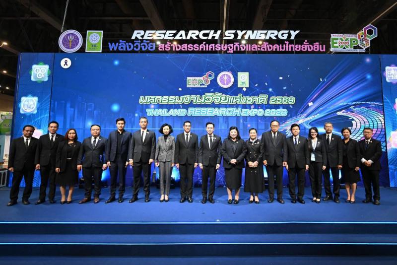 “ยศชนัน” เยี่ยมชมนิทรรศการมหกรรมงานวิจัยแห่งชาติ 2569 ย้ำพลัง Synergy ขับเคลื่อนงานวิจัยสู่การพัฒนาประเทศอย่างยั่งยืน