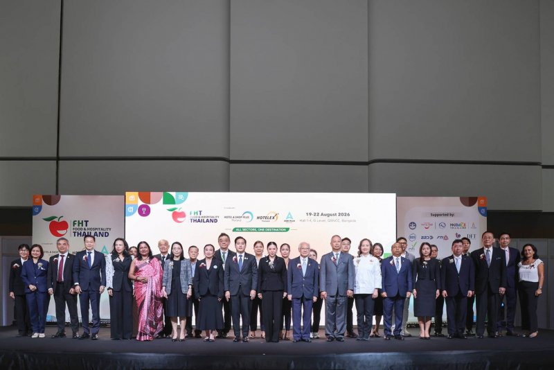 ภาครัฐ - เอกชน และ อินฟอร์มา มาร์เก็ตส์ เปิดงานงาน Food & Hospitality Thailand 2026  รวม 4 งานใหญ่ ร่วมขับเคลื่อนยกระดับระบบนิเวศธุรกิจท่องเที่ยวไทย 