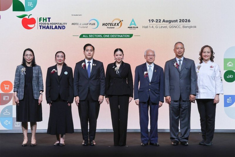 กระทรวงการท่องเที่ยวและกีฬา ททท. สมาคมท่องเที่ยว-บริการ ร่วม อินฟอร์มา มาร์เก็ตส์  เปิดงาน Food & Hospitality Thailand 2026 