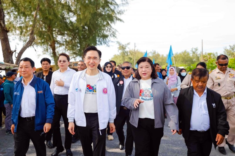 “ยศชนัน” ลงพื้นที่สงขลา สนับสนุนนวัตกรรม “ธนาคารปูม้า-โดมปะการัง” มุ่งฟื้นฟูทรัพยากรทางทะเลและชายฝั่ง สร้างรายได้คืนสู่ชุมชน