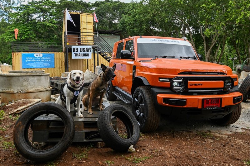 เชอรี ประเทศไทย เตรียมเปิดภารกิจ “V23 x K9 USAR” ส่งต่อพลังรถไฟฟ้า  สนับสนุนทีมค้นหาและกู้ภัย พร้อมขับเคลื่อนสังคมสู่ความยั่งยืน